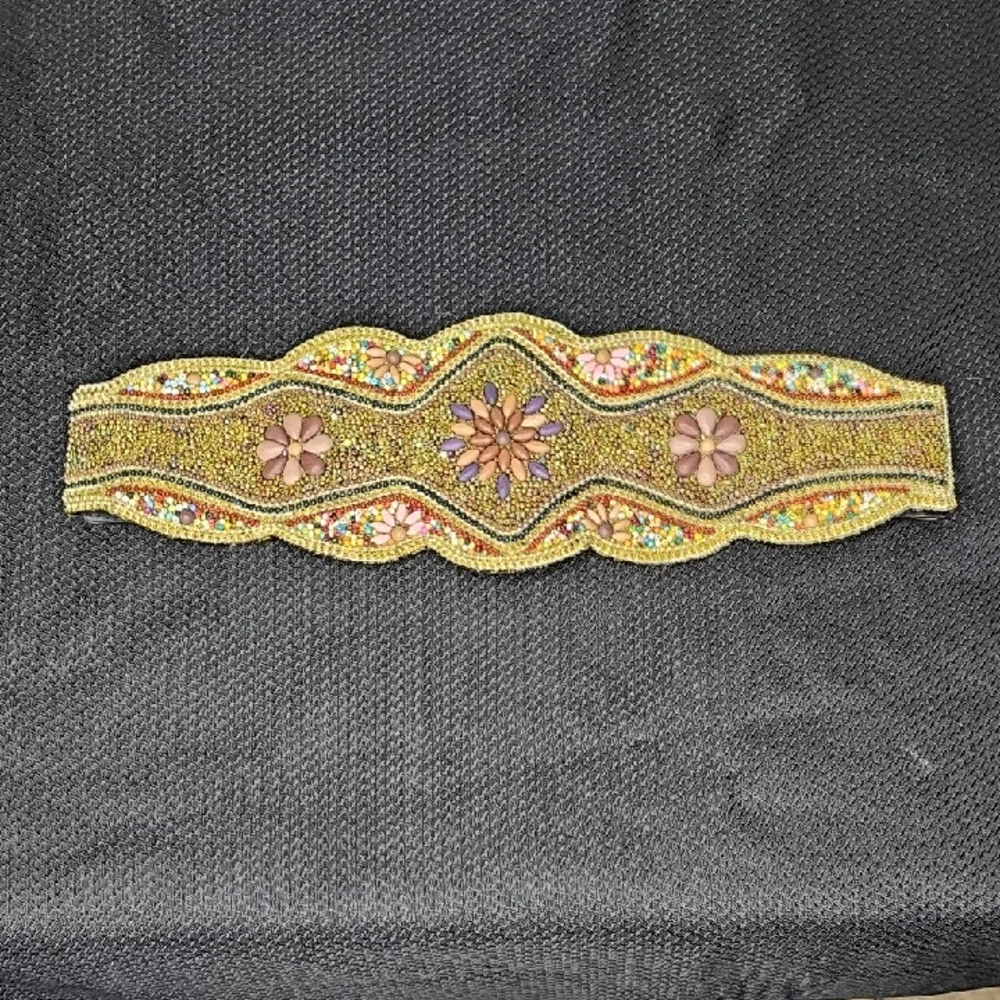 Floral Embellished Women's Belt
